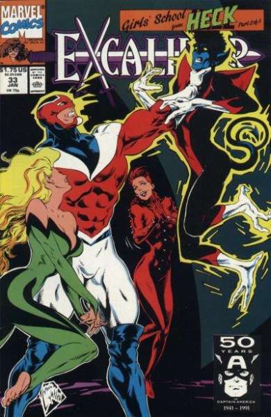 Excalibur #33 comic books for sale 
