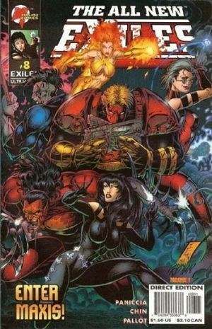 Exiles #8 comic books for sale 
