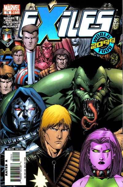 Exiles #75 comic books for sale 