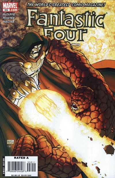 Fantastic Four #552 comic books for sale 
