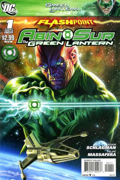 Flashpoint: Abin Sur the Green Lantern #1 comic books for sale 