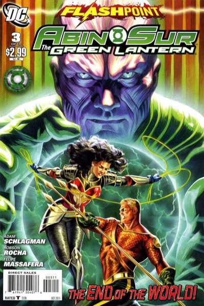 Flashpoint: Abin Sur the Green Lantern #3 comic books for sale 