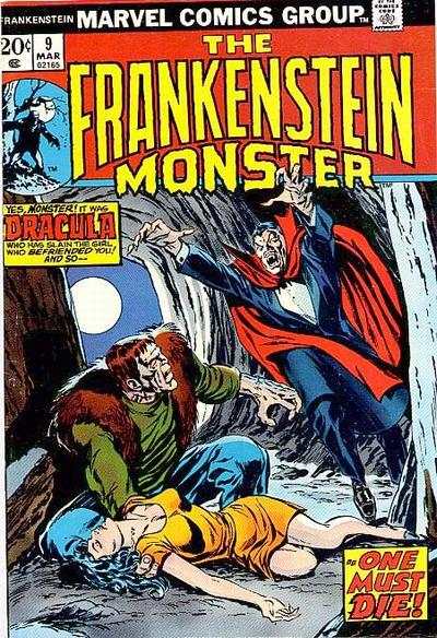 Frankenstein #9 comic books for sale 