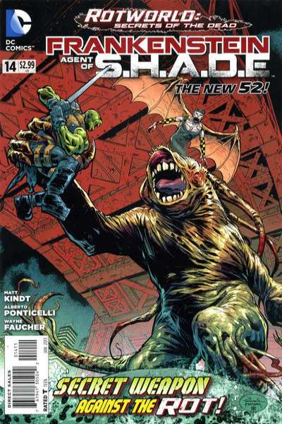 Frankenstein: Agent of S.H.A.D.E. #14 comic books for sale 