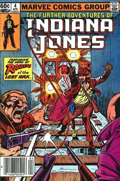 Further Adventures of Indiana Jones #4 comic books for sale 