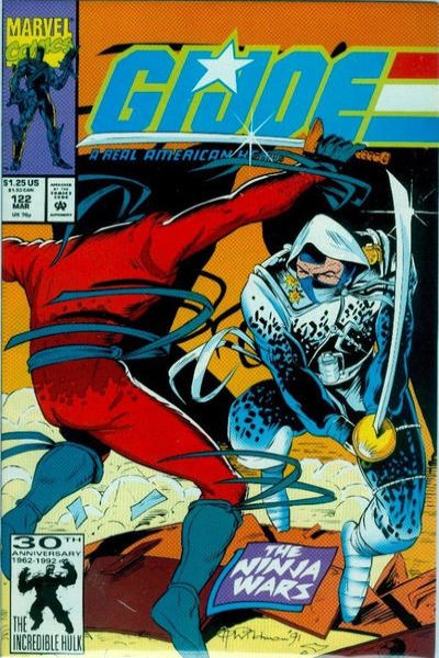 G.I. Joe: A Real American Hero #122 comic books for sale 