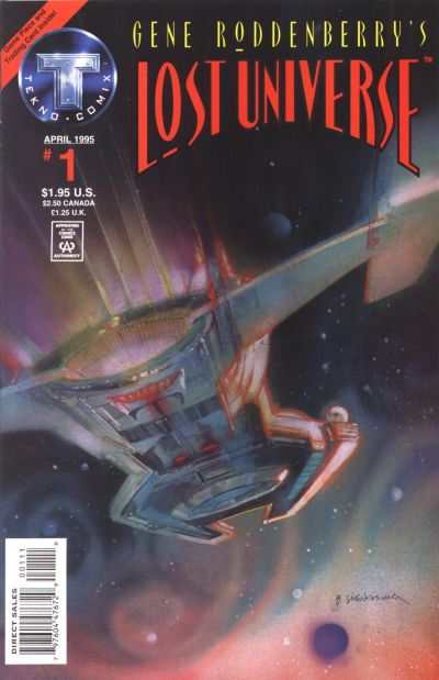 Gene Roddenberry's Lost Universe #1 comic books for sale 