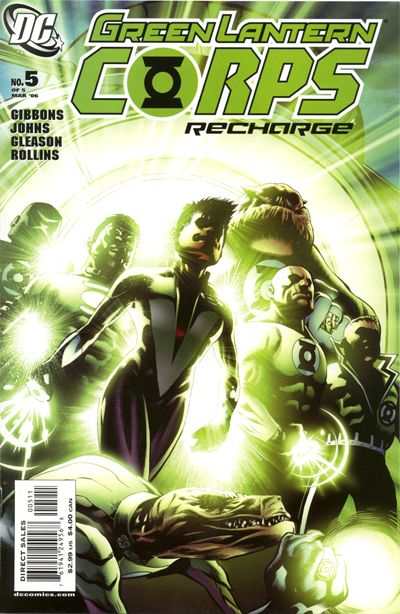 Green Lantern Corps: Recharge #5 comic books for sale 