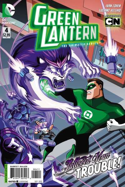 Green Lantern: The Animated Series #4 comic books for sale 