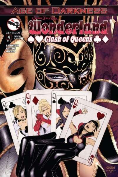 Grimm Fairy Tales presents Wonderland: Clash of Queens #4 comic books for sale 