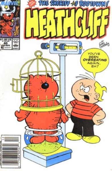 Heathcliff #40 comic books for sale 