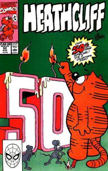 Heathcliff #50 comic books for sale 