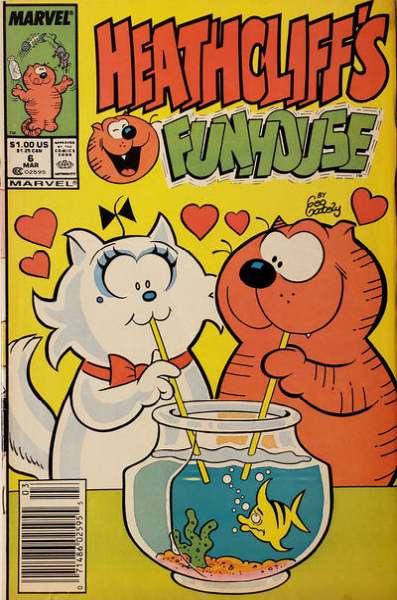 Heathcliff's Funhouse #6 comic books for sale 