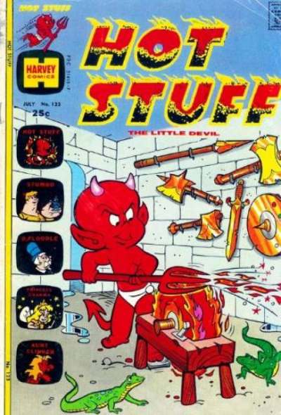 Hot Stuff: The Little Devil #123 comic books for sale 