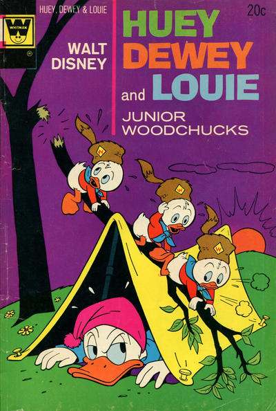 Huey Dewey and Louie Junior Woodchucks #22 comic books for sale 
