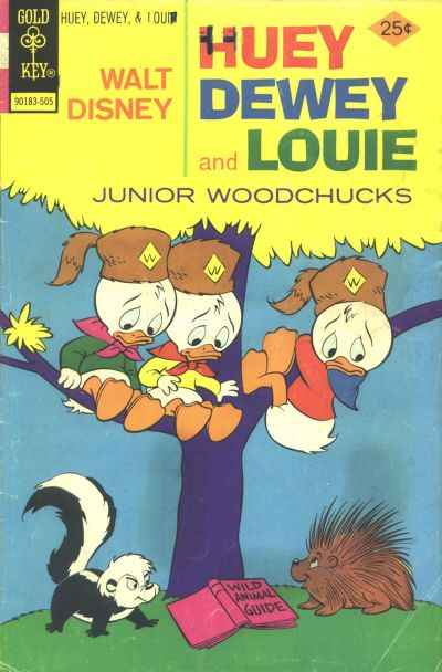 Huey Dewey and Louie Junior Woodchucks #32 comic books for sale 