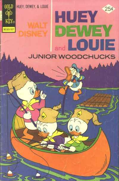 Huey Dewey and Louie Junior Woodchucks #33 comic books for sale 