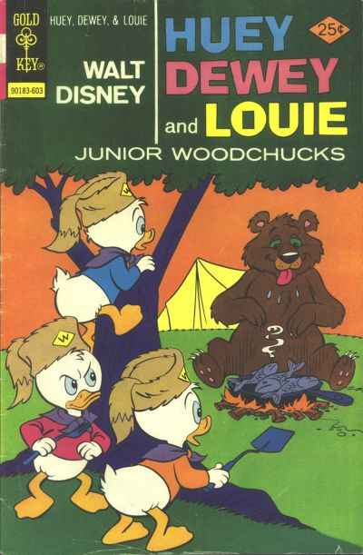 Huey Dewey and Louie Junior Woodchucks #37 comic books for sale 