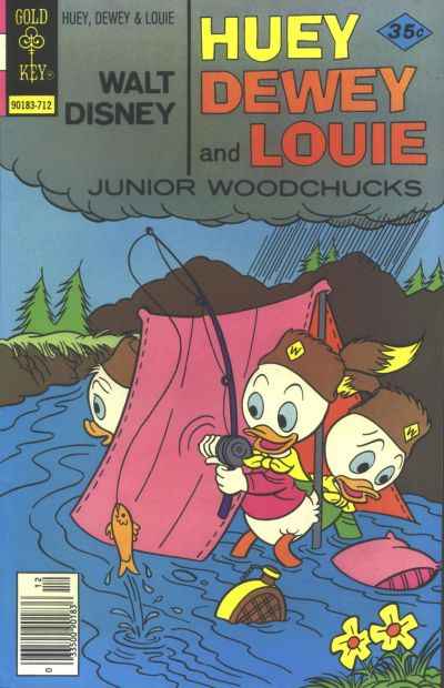 Huey Dewey and Louie Junior Woodchucks #47 comic books for sale 