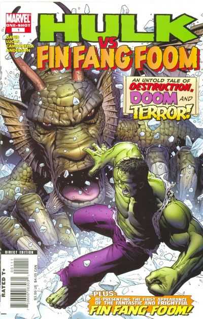 Hulk vs. Fin Fang Foom #1 comic books for sale 