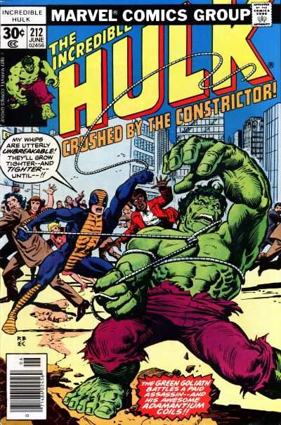 Incredible Hulk #212 comic books for sale 