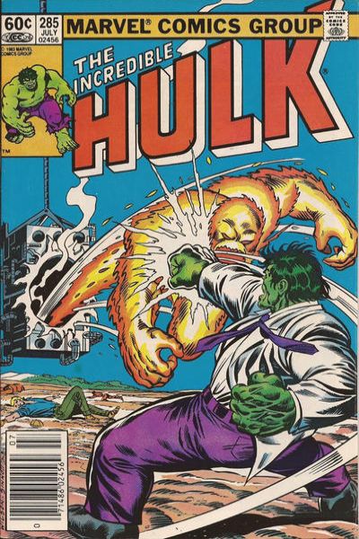 Incredible Hulk #285 comic books for sale 