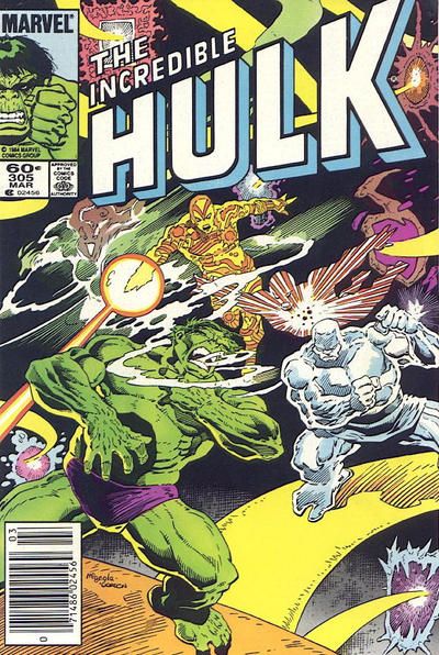 Incredible Hulk #305 comic books for sale 