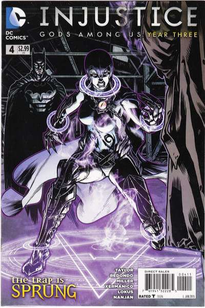 Injustice: Gods Among Us: Year Three #4 comic books for sale 