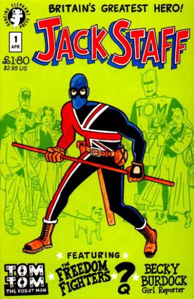 Jack Staff #1 comic books for sale 