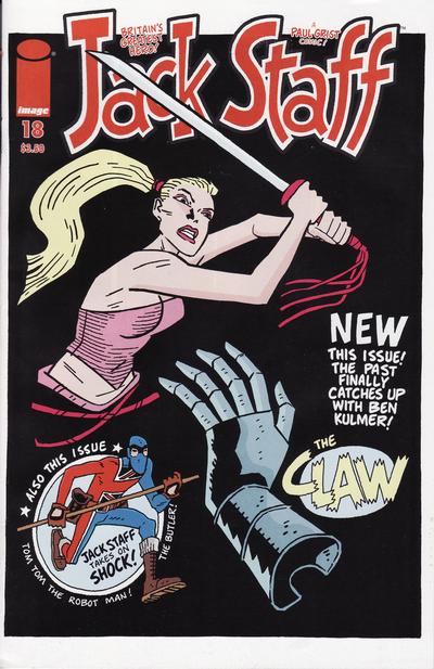 Jack Staff #18 comic books for sale 