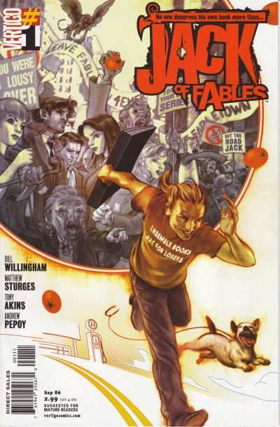 Jack of Fables #1 comic books for sale 