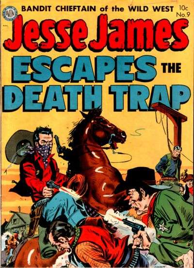 Jesse James #9 comic books for sale 