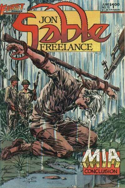 Jon Sable: Freelance #13 comic books for sale 