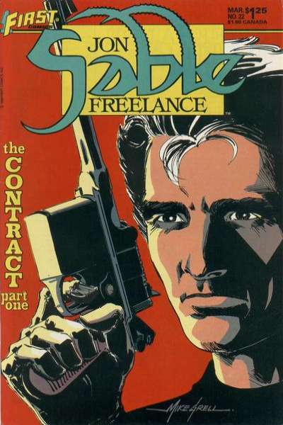 Jon Sable: Freelance #22 comic books for sale 