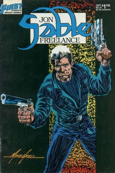 Jon Sable: Freelance #41 comic books for sale 