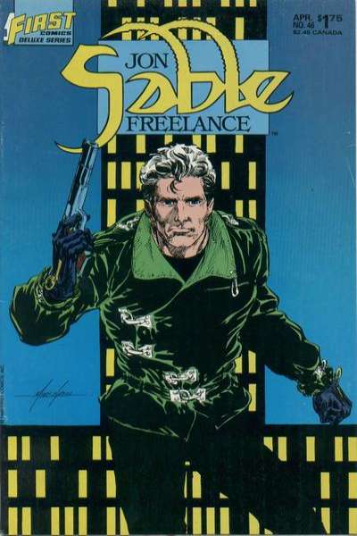 Jon Sable: Freelance #46 comic books for sale 