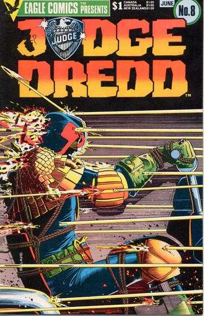 Judge Dredd #8 comic books for sale 
