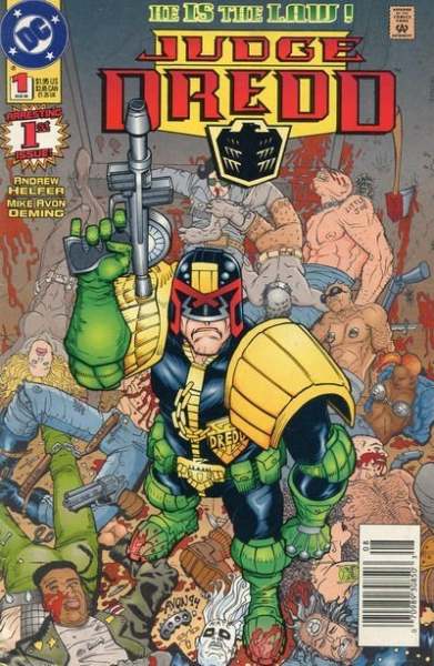 Judge Dredd #1 comic books for sale 