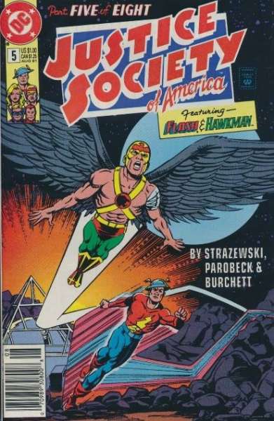 Justice Society of America #5 comic books for sale 