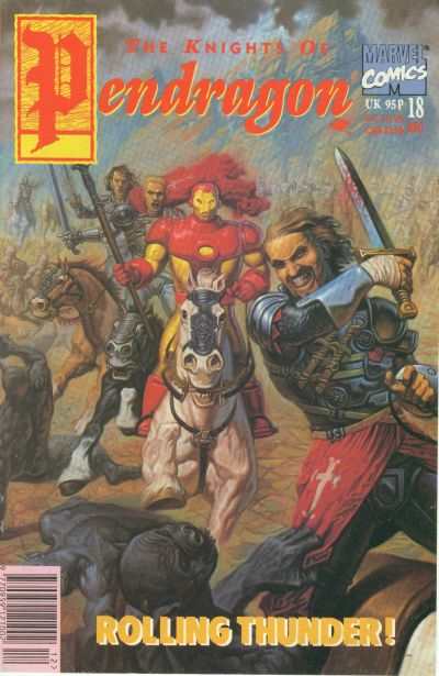 Knights of Pendragon #18 comic books for sale 