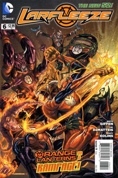 Larfleeze #6 comic books for sale 