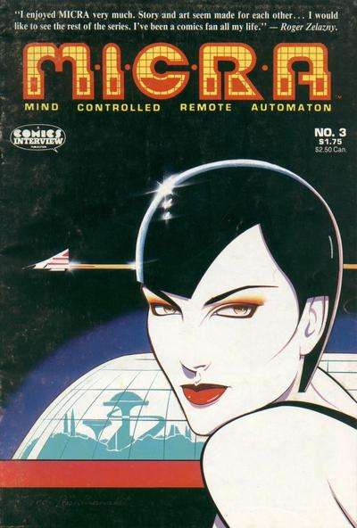 MICRA: Mind Controlled Remote Automaton #3 comic books for sale 