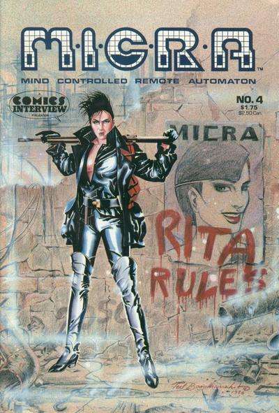 MICRA: Mind Controlled Remote Automaton #4 comic books for sale 