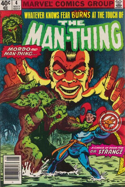 Man-Thing #4 comic books for sale 