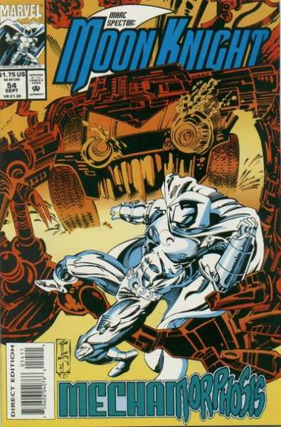 Marc Spector: Moon Knight #54 comic books for sale 