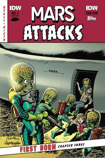 Mars Attacks: First Born #3 comic books for sale 