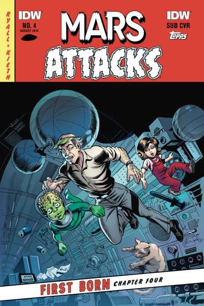 Mars Attacks: First Born #4 comic books for sale 