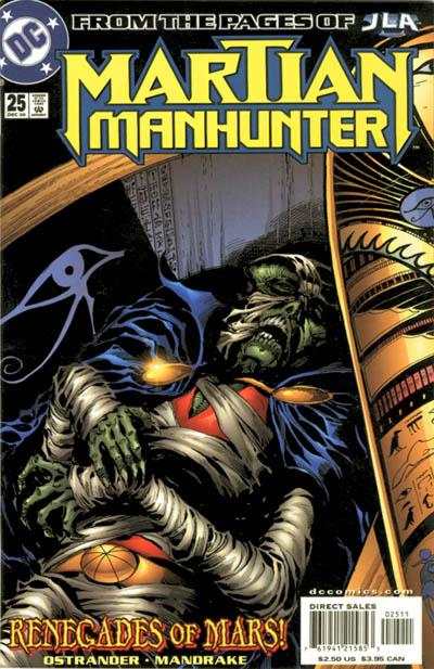 Martian Manhunter #25 comic books for sale 