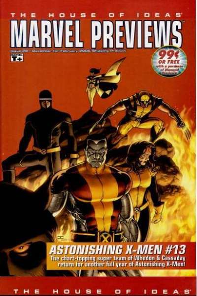 Marvel Previews #28 comic books for sale 