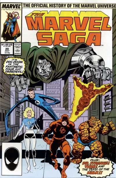 Marvel Saga #20 comic books for sale 